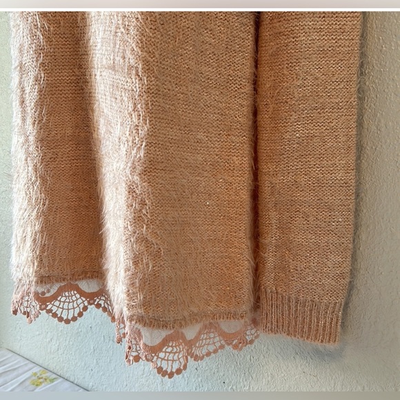 NWT Nurture Soft Pink Balletcore Sweater - Picture 7 of 14